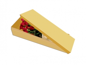 鲜花纸盒
